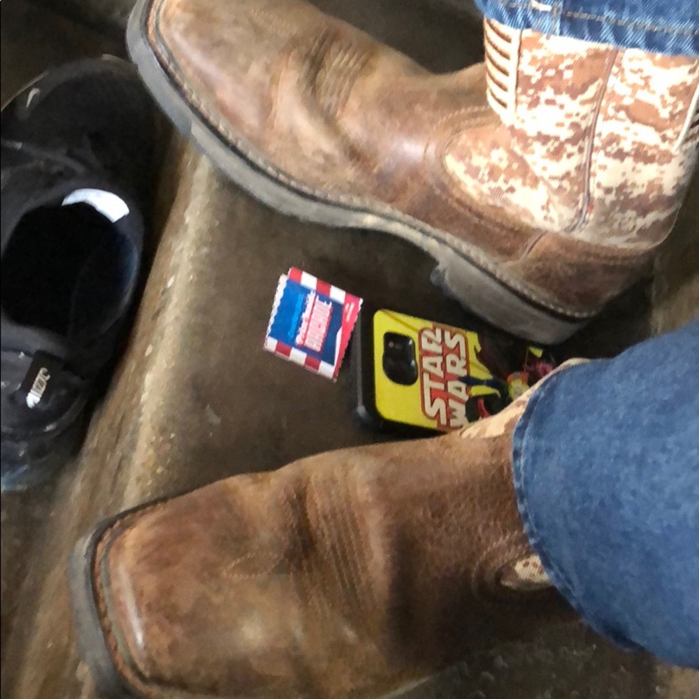 American flag boots